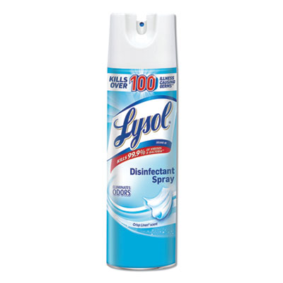 LYSOL Brand 19200-79329 Disinfectant Spray, Crisp Linen, 19 oz Aerosol Spray, 12/Carton RAC79329CT