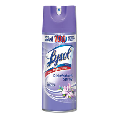 LYSOL Brand 19200-80833 Disinfectant Spray, Early Morning Breeze, 12.5 oz Aerosol Spray, 12/Carton RAC80833
