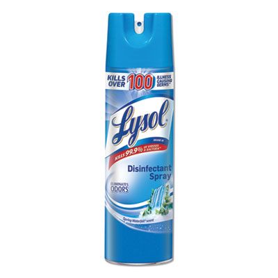 LYSOL Brand 19200-79326 Disinfectant Spray, Spring Waterfall Scent, 19 oz Aerosol Spray RAC79326