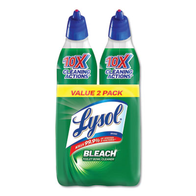 LYSOL Brand 19200-96085 Disinfectant Toilet Bowl Cleaner with Bleach, 24 oz, 8/Carton RAC96085