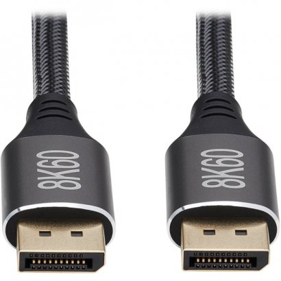 Tripp Lite DisplayPort 1.4 Cable, 8K UHD @ 60 Hz, M/M, Black, 6 ft P580-006-8K6