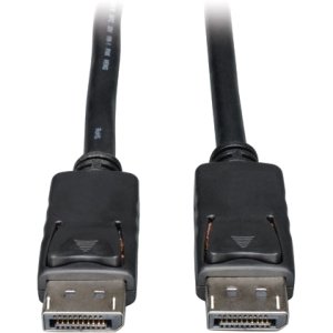 Tripp Lite DisplayPort Cable with Latches (M/M), 4K x 2K 3840 x 2160, 6-ft. P580-006
