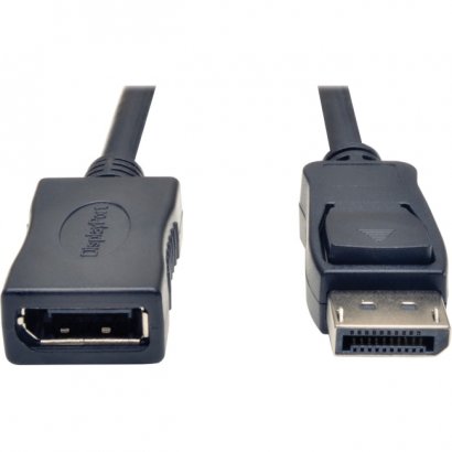 DisplayPort Extension Cable with Latches (M/F), 6-ft P579-006