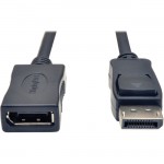 DisplayPort Extension Cable with Latches (M/F), 6-ft P579-006