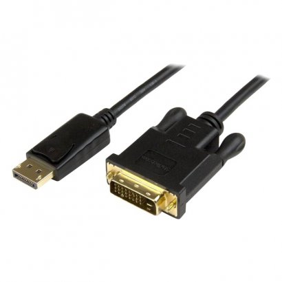 StarTech DisplayPort to DVI Converter Cable - DP to DVI Adapter - 3ft - 1920x1200 DP2DVI2MM3