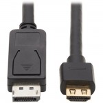 Tripp Lite DisplayPort to HDMI 4K Cable - M/M, 10 ft., Black P582-010-4K6AE