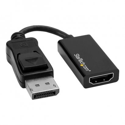 StarTech.com DisplayPort to HDMI Adapter - 4K DP to HDMI Converter - UHD 4K 60Hz DP2HD4K60S