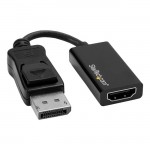 StarTech.com DisplayPort to HDMI Adapter - 4K DP to HDMI Converter - UHD 4K 60Hz DP2HD4K60S
