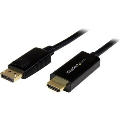 DisplayPort to HDMI converter cable - 6 ft (2m) - 4K DP2HDMM2MB