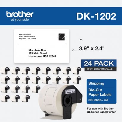 Brother DK Address Label DK120224PK