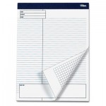 Tops Docket Gold Planning Pad, Legal/Wide, 8 1/2 x 11 3/4, White, 40 Sheets, 4/Pack TOP77102