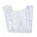 Deflecto DocuPocket Portrait Wall File Pocket, A4/Magazines/Portfolios, Clear DEF63001