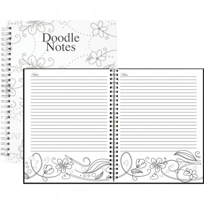 House of Doolittle Doodle Notes Spiral Notebook 78190