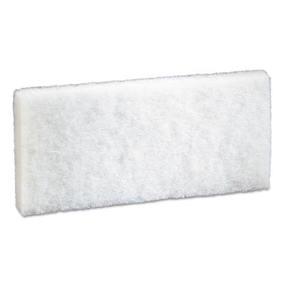 MCO 08003 Doodlebug Scrub Pad, 4.6" x 10", White, 5/PK, 4 PK/CT MMM08003