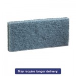 MCO 08005 Doodlebug Scrub Pad, 4.6" x 10", Blue, 5/PK, 4 PK/CT MMM08005