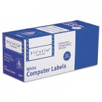 Avery Dot Matrix Mailing Labels, 1 Across, 1 7/16 x 3 1/2, White, 5000/Box AVE4060