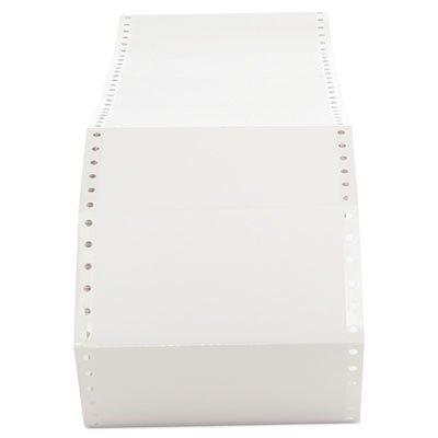 UNV75114 Dot Matrix Printer Labels, 1 Across, 2-15/16 x 5, White, 3000/Box UNV75114