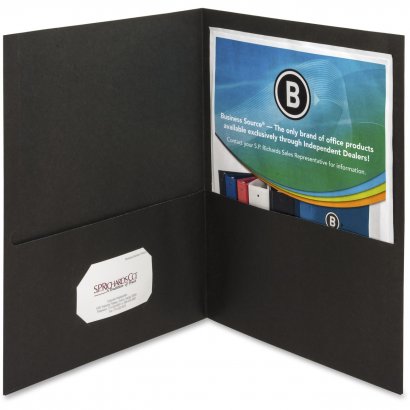 Business Source Double Pocket Portfolio 78490