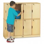 Double Stack 8-Section Student Lockers 4696JC