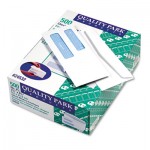 Quality Park Double Window Security Tinted Check Envelope, #8 5/8, White, 500/Box QUA24532