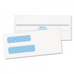 Quality Park Double Window Tinted Redi-Seal Check Envelope, #8 5/8,White, 500/Box QUA24539