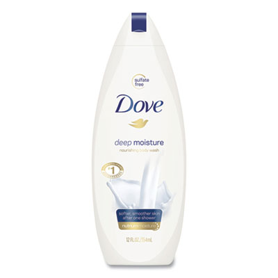Diversey Dove Body Wash Deep Moisture, 12 oz Bottle, 6/Carton DVOCB123410