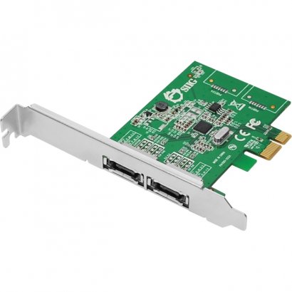 SIIG DP eSATA 6Gb/s 2-Port PCIe SC-SA0M11-S1