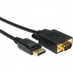 Unirise DP Male to SVGA (HD15) Male Cable DPSVGA-03F-MM