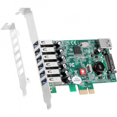 SIIG DP USB 3.0 7-Port PCIe i/e JU-P70011-S1