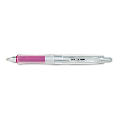 Pilot Dr. Grip Center of Gravity Retractable Ball Point Pen, Pink Grip/Black Ink, 1mm PIL36182