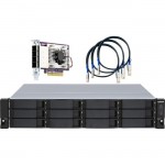 QNAP Drive Enclosure with Redundant Power Supply TL-R1200S-RP-US