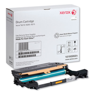 Xerox Drum Unit, 10,000 Page-Yield, Black XER101R00664