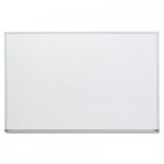 UNV43623 Dry Erase Board, Melamine, 36 x 24, Satin-Finished Aluminum Frame UNV43623