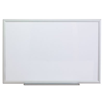 UNV44624 Dry Erase Board, Melamine, 36 x 24, Aluminum Frame UNV44624
