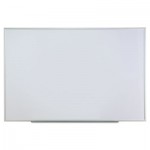 UNV43626 Dry Erase Board, Melamine, 72 x 48, Satin-Finished Aluminum Frame UNV43626