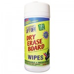 427-03 Dry Erase Cleaner Wipes, Cloth, 7 x 12, 30/Canister, 6 Canisters/Carton MOT42703CT