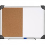 Lorell Dry Erase/Cork Board Combination 19290