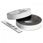 ZEUS BAU66151 Dry Erase Magnetic Label Tape, White,1" x 50 ft BAU66151