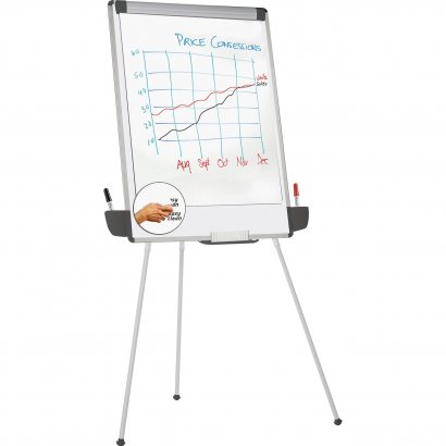 MasterVision Dry-erase Portable Tripod Easel EA2300433MV