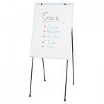 Quartet Dry-Erase Steel Easel, Melamine, 29 x 40, White, Aluminum Frame QRT81E