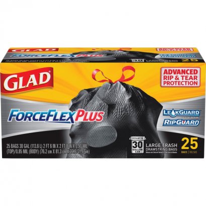 Glad Dual Defense Drawstring Large Trash Bags 70359