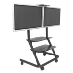 Chief PPD-2000 Dual Display Video Conferencing Cart PPD2000