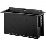 StarTech.com Dual-Module Conference Table Connectivity Box with Cable Organizer BOX4MODULE