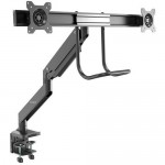 StarTech.com Dual Monitor Arm - Heavy Duty - Grommet/Desk Clamp Mount ARMSLMBARDUO