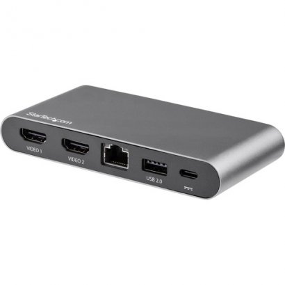 StarTech.com Dual-Monitor USB-C Multiport Adapter - 2 x 4K HDMI - 100W PD 3.0 DK30C2HAGPD