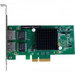SIIG Dual-Port Gigabit Ethernet PCIe 4-Lane Card LB-GE0014-S1