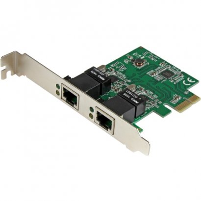 StarTech.com Dual Port Gigabit PCI Express Server Network Adapter Card - PCIe NIC ST1000SPEXD4