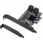 SIIG Dual Profile 4-Channel SATA 6G PCIe Host Card SC-SAEC11-S1