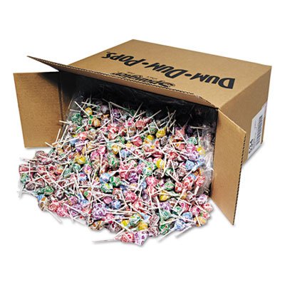 Dum-Dum-Pops, Assorted Flavors, Individually Wrapped, Bulk 30lb Carton SPA534