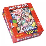 Spangler Dum-Dum-Pops, Assorted Flavors, Individually Wrapped, 120 Count Box SPA66